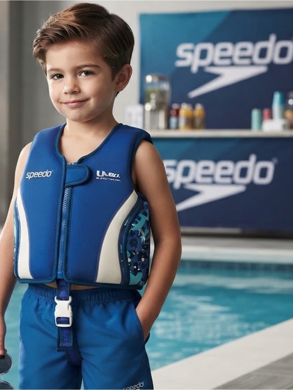 Authentic Speedo kids life jacket vest age 2-4 yrs